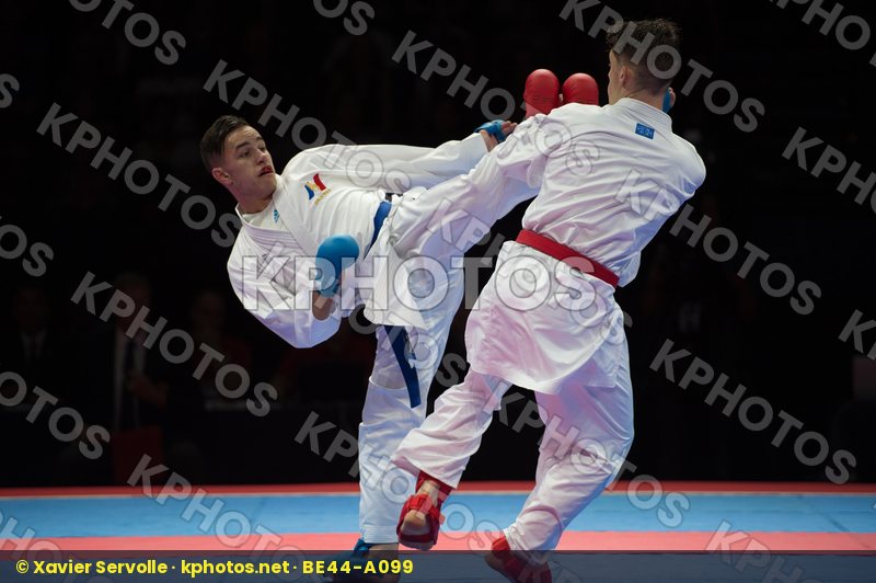 -67 Kg dacosta steven de vivo gianluca final france italy kumite