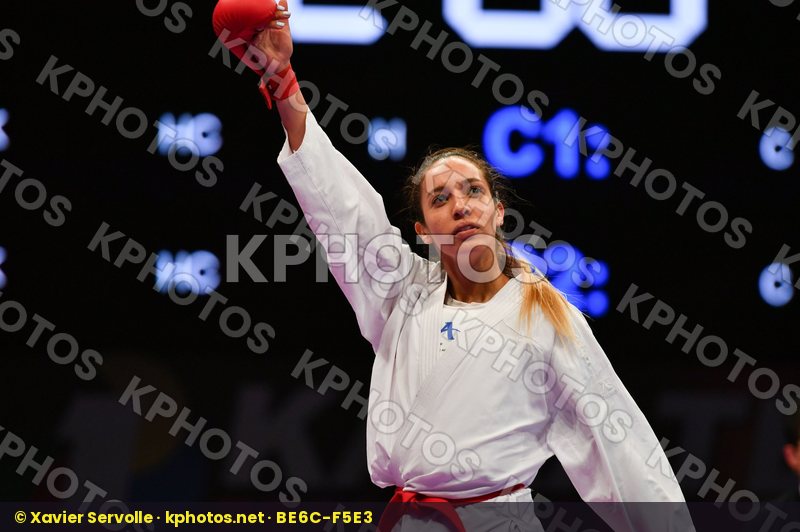 Female kumite -61 kg Hasnaoui Boutheina Italy Lallo Viola Tunisi