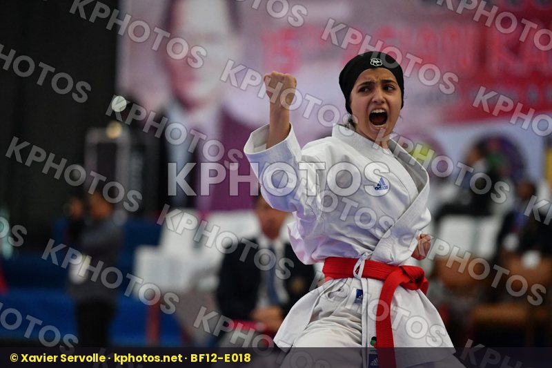 Cadet Kata Female Iran Islamic Republic Of kata Shahpari Yeganeh
