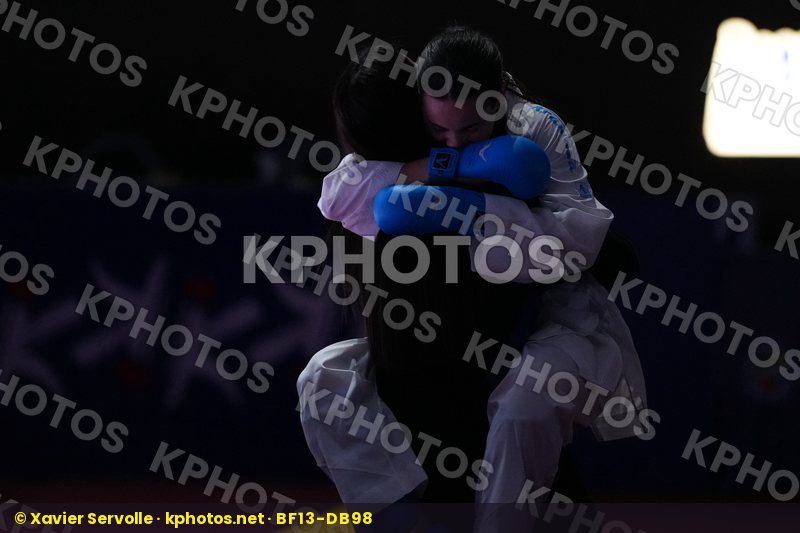 PERFETTO ERMINIA (ITALY) vs SGARDELLI EMA (CROATIA) in Female Kumite -50 Kg - Final Bout