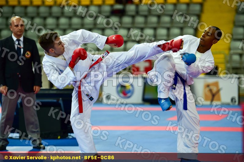 -63 Kg Cadet chyprus Cizo Kilian Croatia France Kumite Male Obra