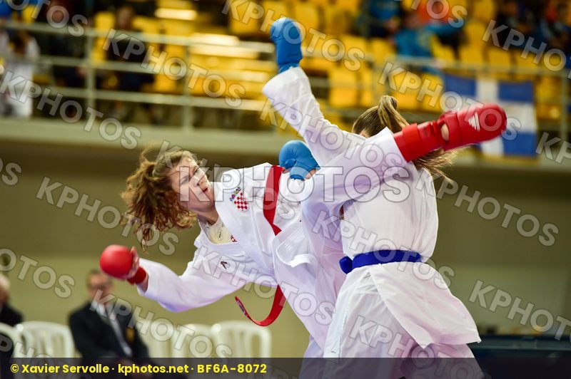 -59 Kg Barac Marina Croatia Female France Junior Kumite Philippe