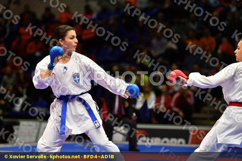 Female kumite -68 kg Fyr of macedonia Greece Panetsidou Vasiliki