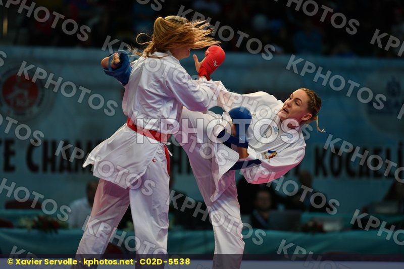 Agier Alizee Austria Buchinger Alisa Female kumite -68 kg France