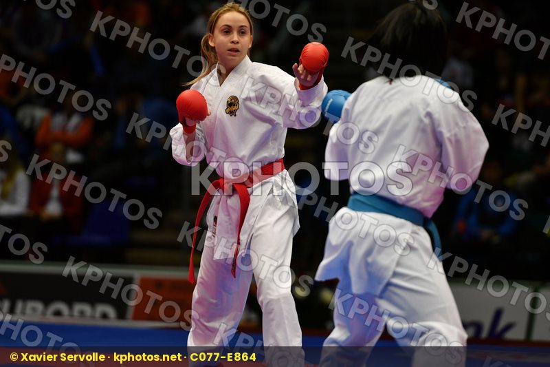 Chegolya Anna Chinese taipei Female kumite -50 kg Gu Shiau-shuan