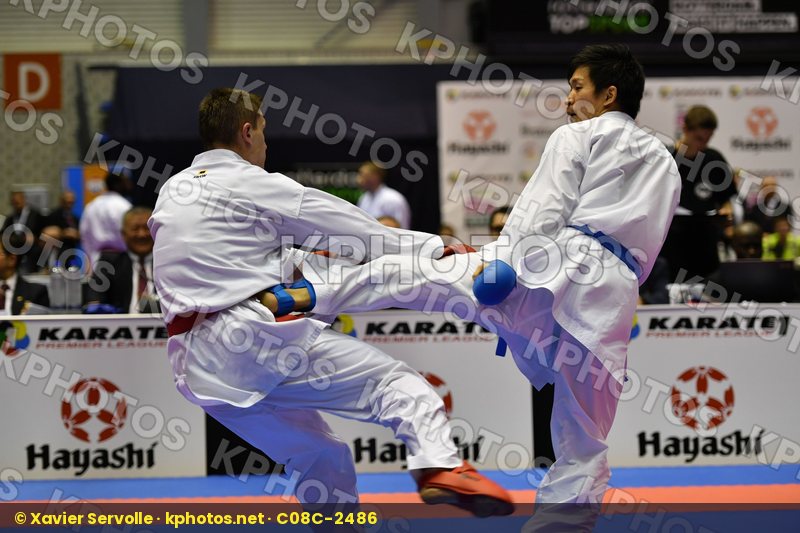 Araga Ryutaro Japan Male kumite -84 kg