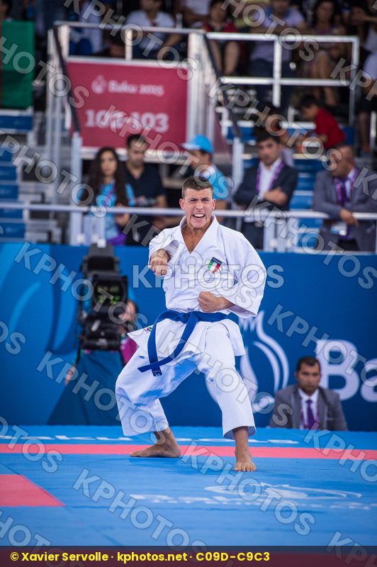 Busato Mattia finals Italy Kata