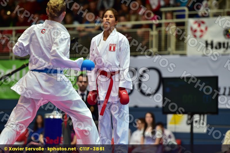 female kumite -61 kg forcella nicole grande alexandra italy peru