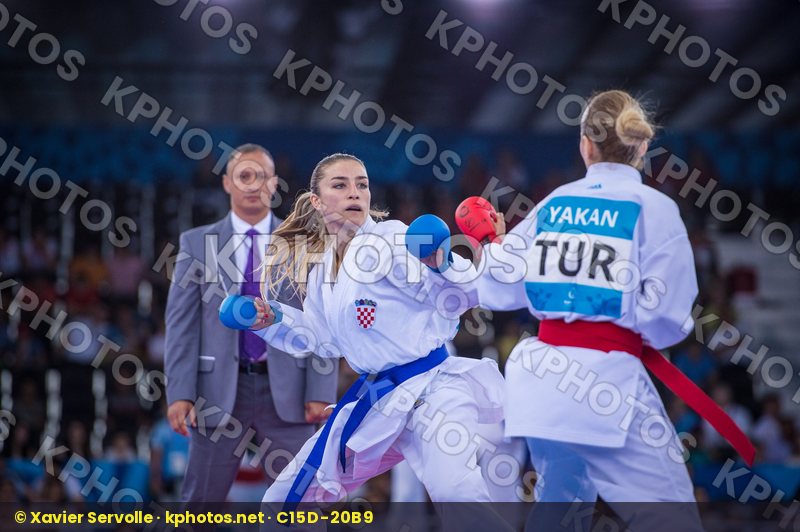 -55 kg Croatia day1 Kovacevic Jelena kumite qualification Turkey