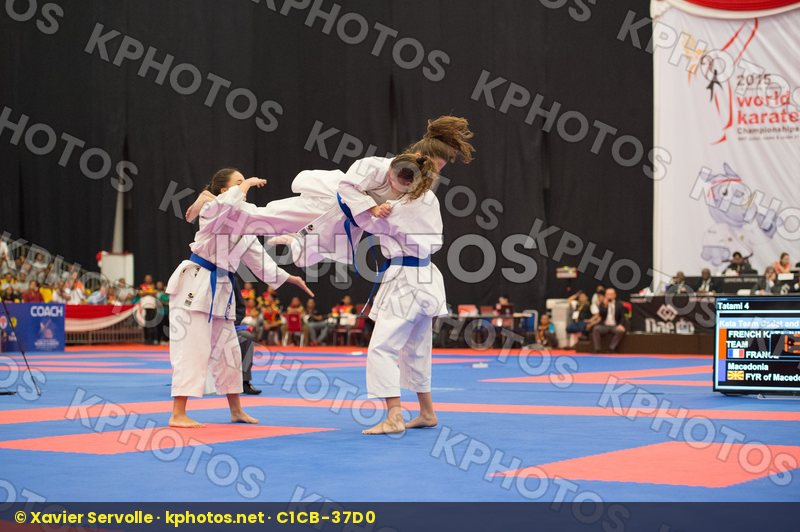 Arawaza cadet female Fyr Of Macedonia Junior Kata team