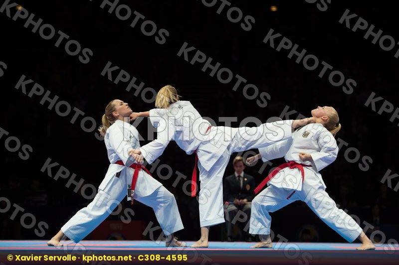 Category Country1 Country2 female team kata final france Germany