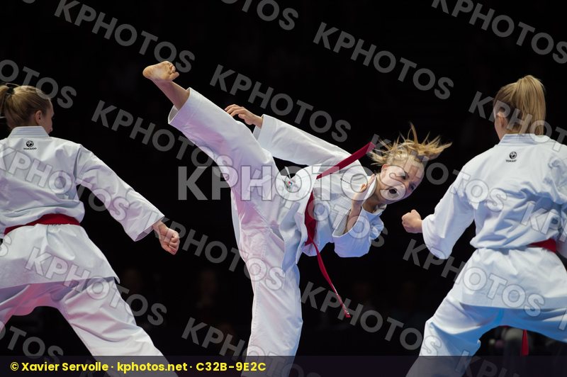 Category Country1 Country2 female team kata final france Germany