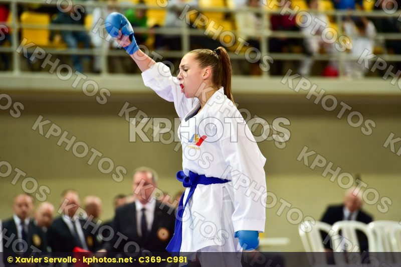 -59 Kg Barac Marina Croatia Female France Junior Kumite Philippe
