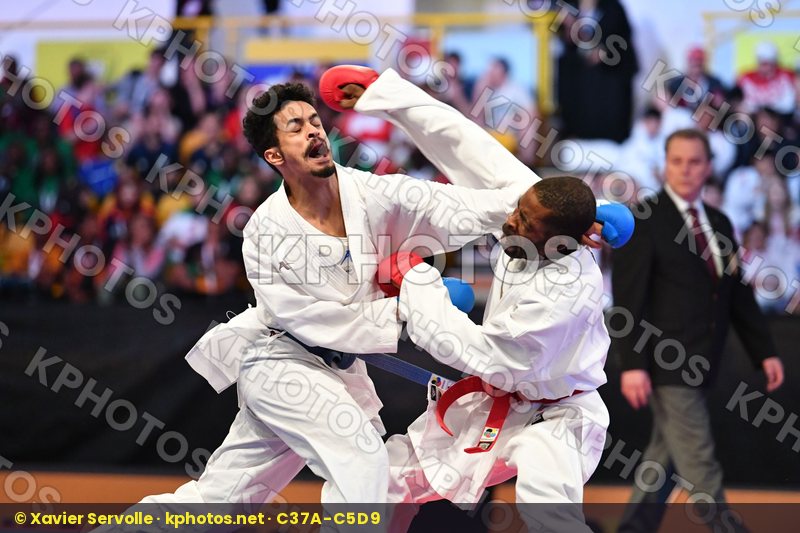 Alotaibi Bader Cameroon Male kumite -67 kg Ndougsa atsa Christia