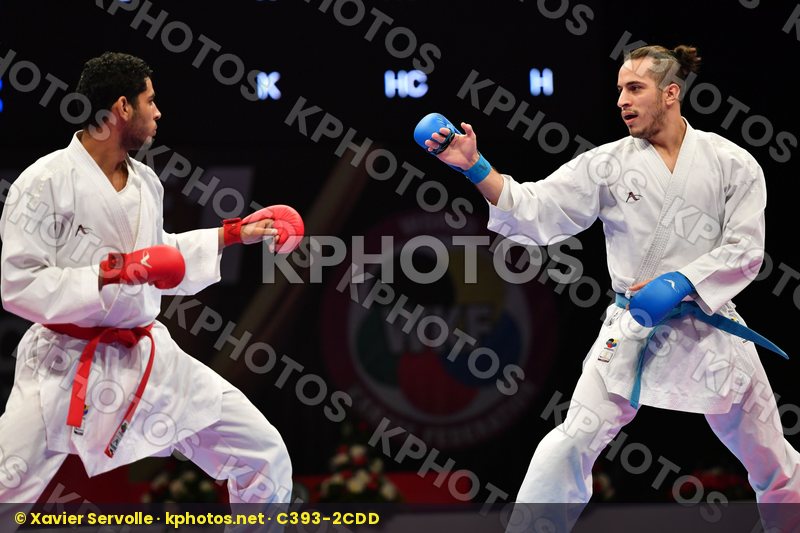 Amargos Miguel Argentina Egypt El kotby Mohamed Male kumite -84