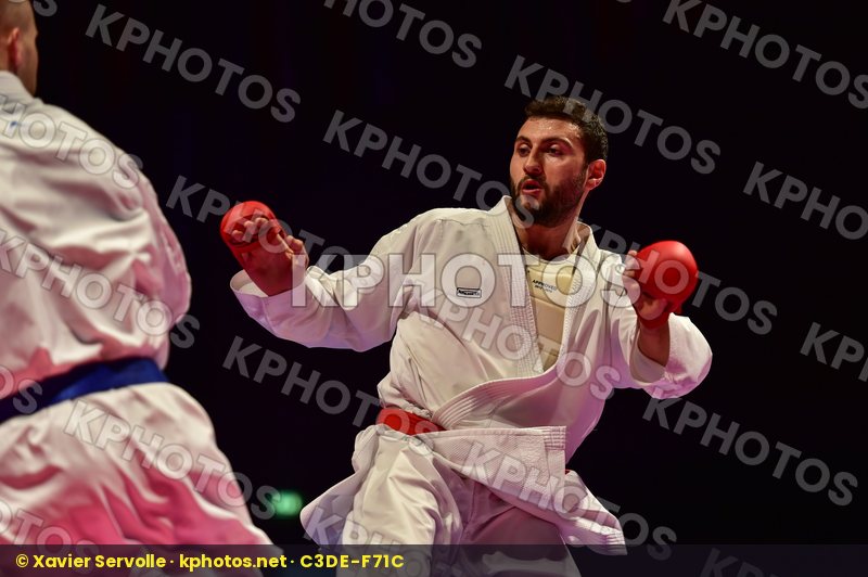 -84 kg kumite Netherlands Petersen Timothy Turkey Usda Aykut