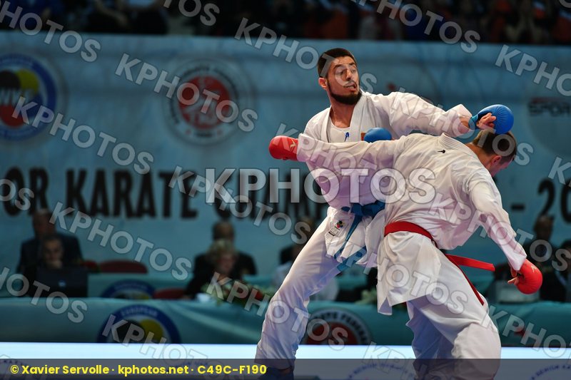 Eltemur Erman Latvia Male kumite -75 kg Sadikovs Ruslans Turkey