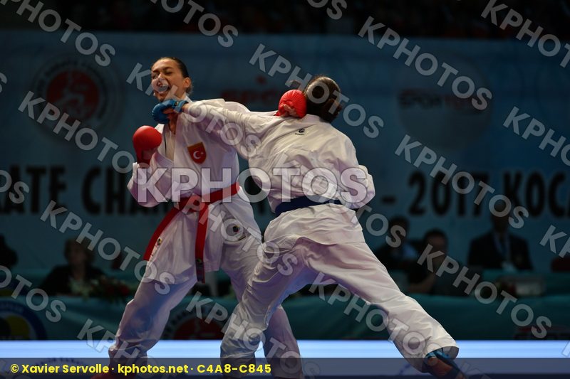 Burucu Hafsa seyda Female kumite -68 kg Quirici Elena Switzerlan
