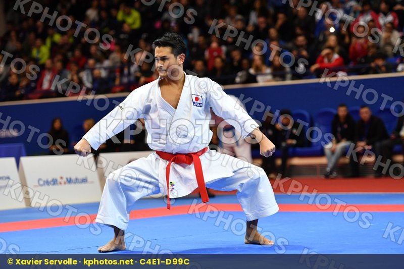 Japan Male kata Shimbaba Issei Suparinpai