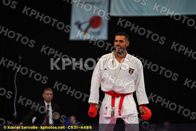 Busa Luigi Italy Male kumite -75 kg Otabolaev Dastonbek Uzbekist