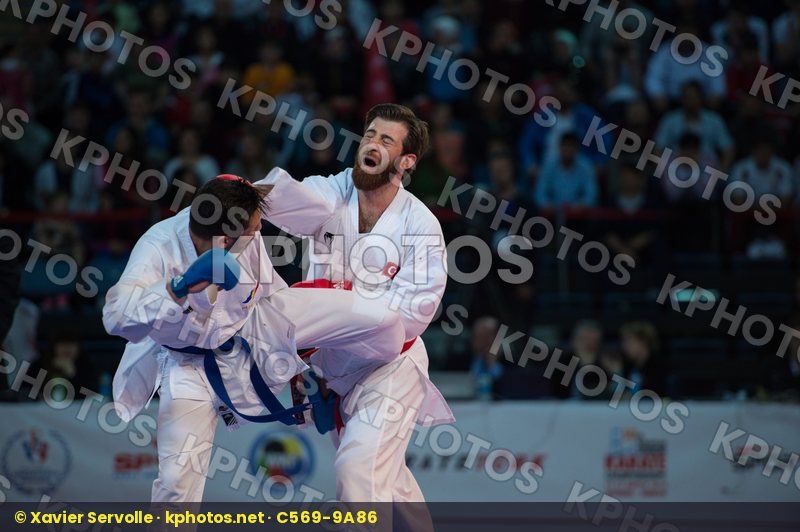 Bouazza Amin Erkan Enes finals France kumite male team Turkey