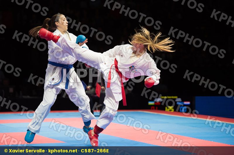 Azerbaijan Croatia Female final kumite team
