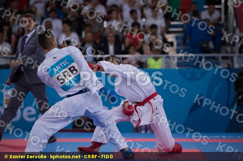 -60 kg Antic Marko finals Fyr Of Macedonia kumite Pavlov Emil Se
