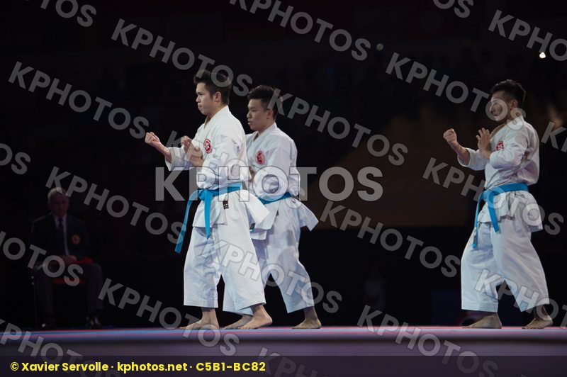 Dubai final Hong Kong kata Male team