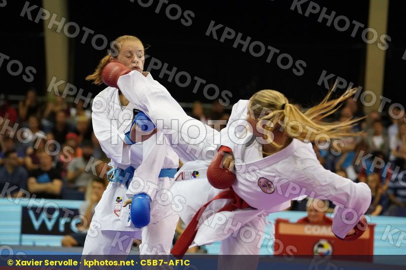 Australia Austria Buchinger Alisa Female Kumite -68kg Thomason Amy