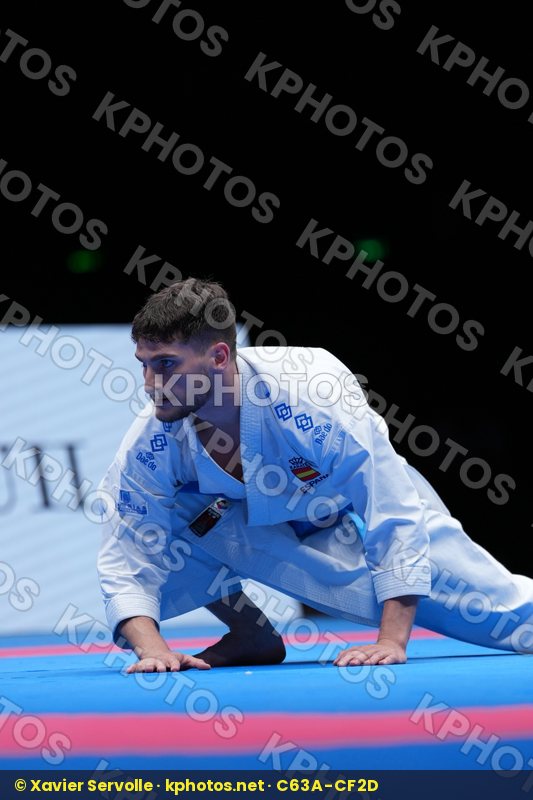 MARTIN ROMERO RAUL (SPAIN) in Male Kata - Final Bout