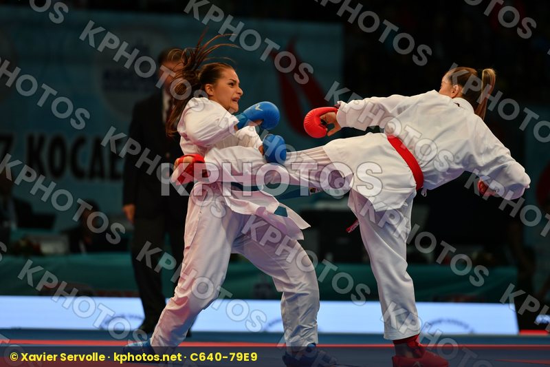 Female kumite -50 kg Fyr of macedonia Ozcelik Serap Radichevska