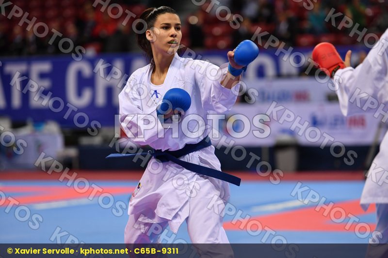 Budic Kaja Ferracuti Clio Italy Slovenia U21 kumite female 68+ k