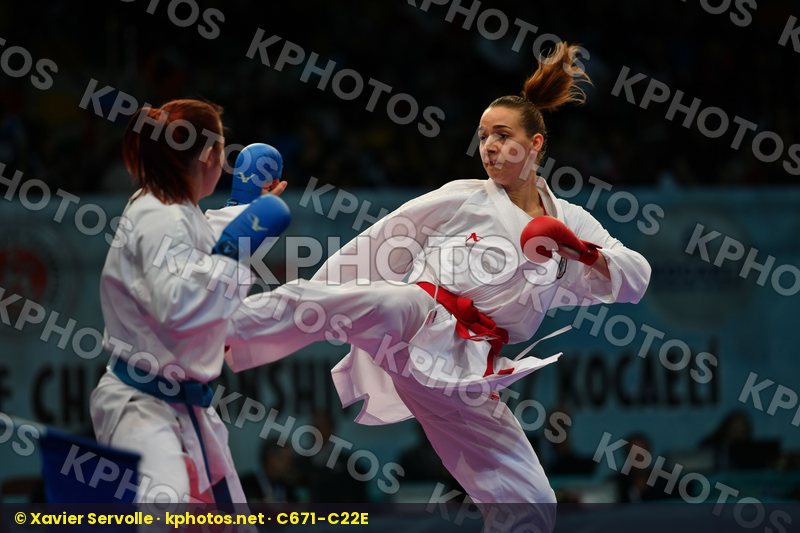 Austria Crhonkova Adriana Czech republic Female kumite -50 kg Pl