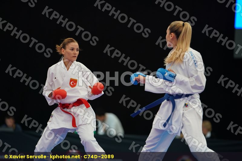 Female kumite -55 kg Terluyga Anzhelika Turkey Ukraine Yakan Tub