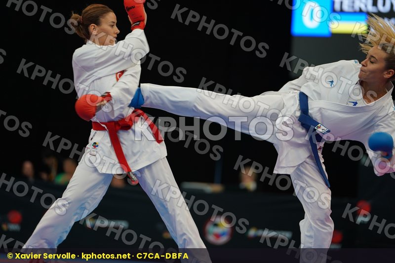 Female kumite -55 kg Terluyga Anzhelika Turkey Ukraine Yakan Tub
