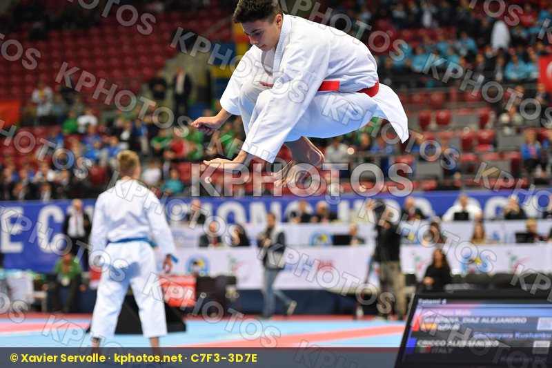Cadet kata male, Manzana Diaz Alejandro, Spain