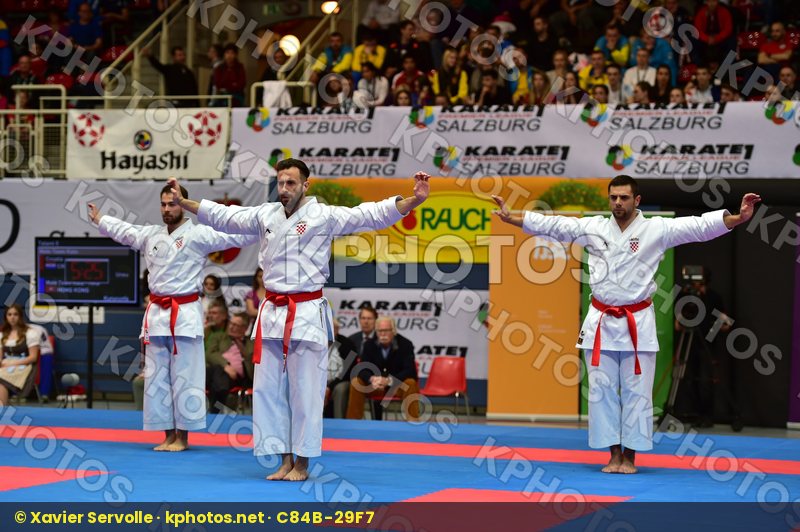 croatia male team kata
