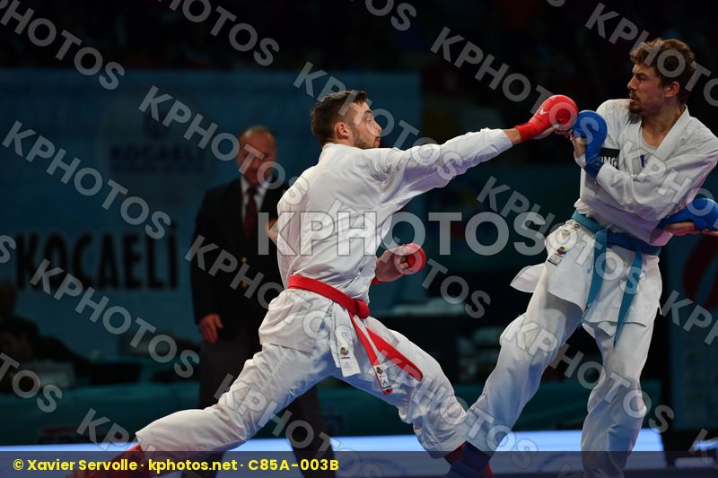 Harspataki Gabor Hungary Lieskovsky Matus Male kumite -75 kg Slo