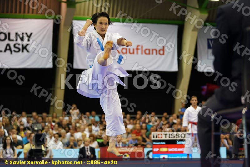 Female Kata Gold match Japan Shimizu Kiyou