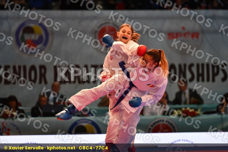Female kumite -55 kg France Fyr of macedonia Georgieva Jovana Th