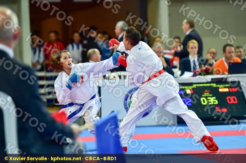 -50 Kg Bouderbane Sophia Female France Kumite Morales Ozuna Gema