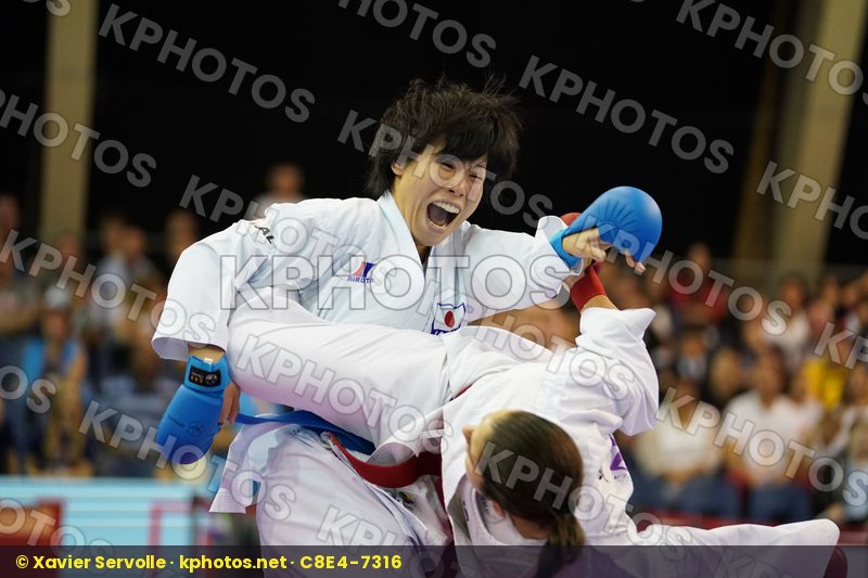 Female Kumite -68kg Japan Quirici Elena Someya Kayo Switzerland