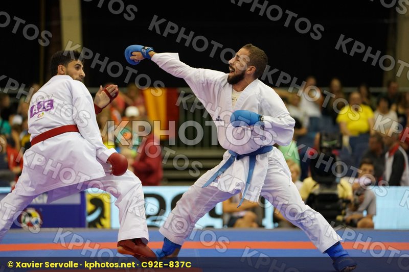 Azerbaijan Farzaliyev Firdosi Gomez Garcia Matias Male Kumite -60kg