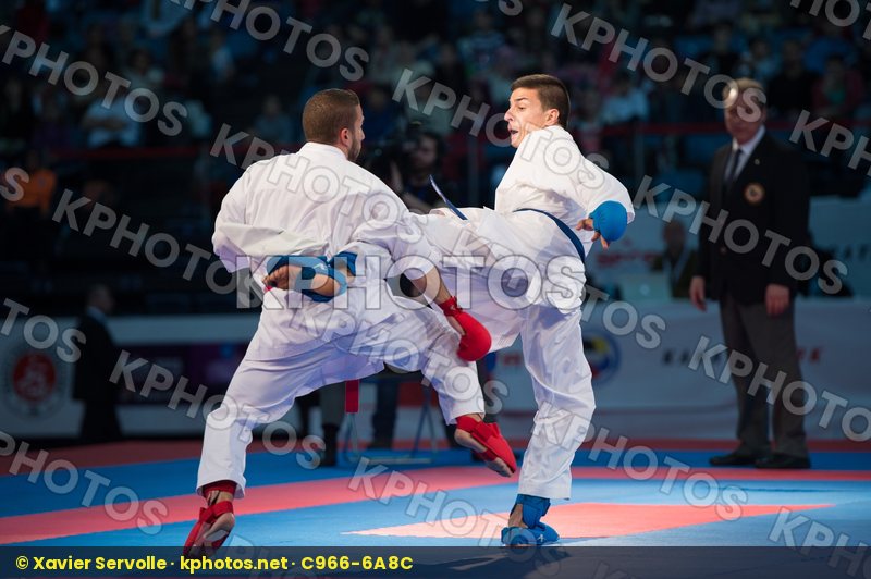 -60 kg bronze match Fyr Of Macedonia Gomez Garcia Matias kumite