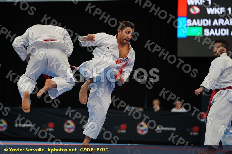 Male team kata Unsu Wkf 1