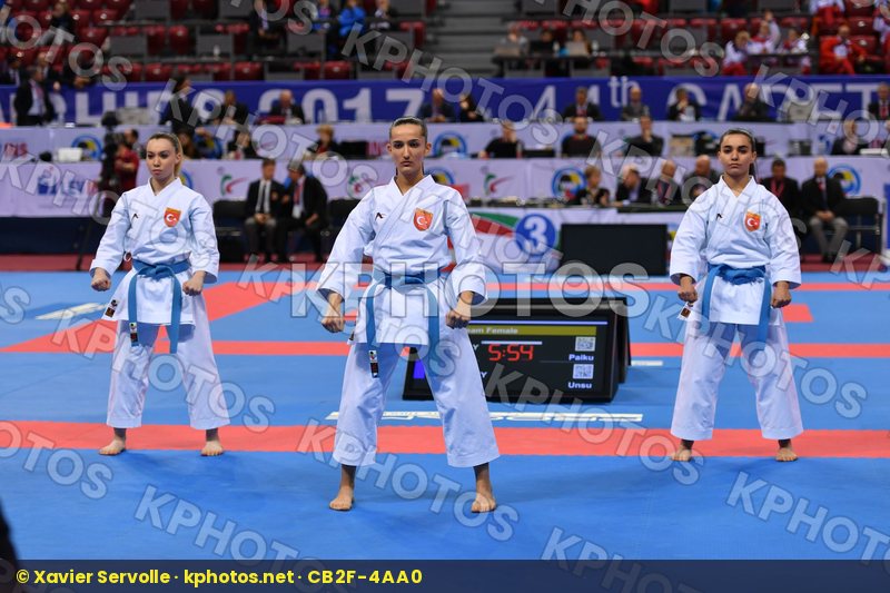Turkey Turkey Turkey U21 kata team female Unsu < LRBarcodes