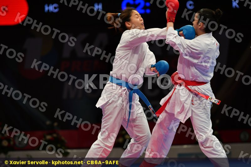 Algeria Chinese taipei Djedra Saida Female kumite -55 kg Wen Tzu