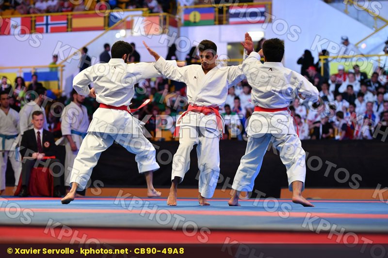 Goju shiho sho Male team kata Saudi arabia
