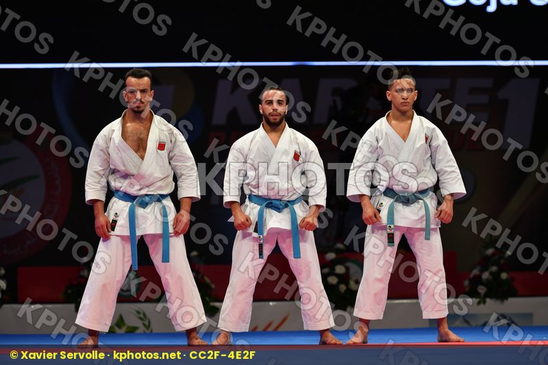 Goju shiho sho Male team kata Morocco
