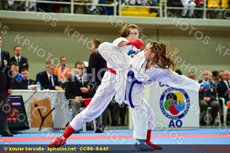 -59 Kg Barac Marina Croatia Female France Junior Kumite Philippe